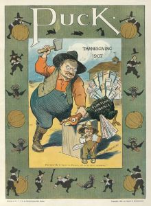 Puck Thanksgiving 1907