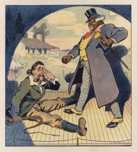 Uncle Tom’s cabin — as it will have to be played if Johnson wins
