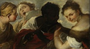 Four Women making Music