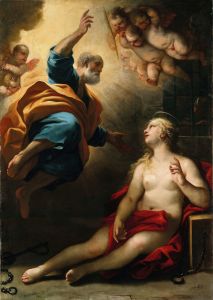 Saint Peter healing Saint Agatha