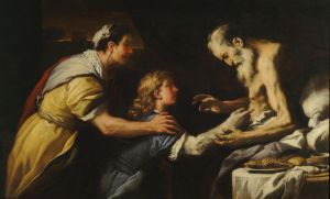 Introduction of Jacob to Isaac