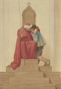 Ein Cardinal Penitenziario maggiore, in der heiligen Woche zu St. Peter in Rom