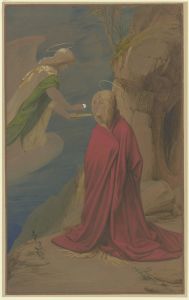 Die Kommunion der Heiligen Maria Magdalena