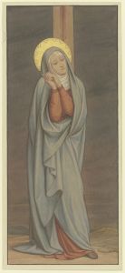 Maria schmerzvoll unterm Kreuz