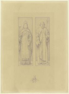 Maria und Joseph, ganze Figuren nebeneinander