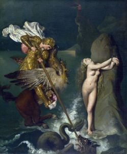 Angelica saved by Ruggiero