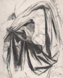 Study for the Drapery of Molière in the ‘Apotheosis of Homer’