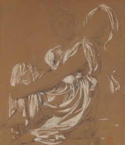 Study for the Figure of the Iliad in ‘The Apotheosis of Homer’