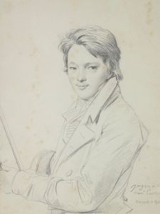 Portrait du compositeur Auguste-Mathieu Panseron .