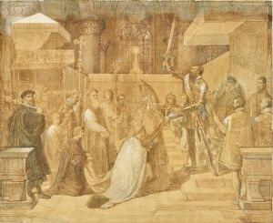 The Duke of Alba Receiving the Pope’s Blessing in the Cathedral of Sainte-Gudule, Brussels