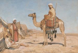 A Bedouin Encampment; Or, Bedouin Arabs