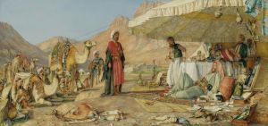 A Frank Encampment In The Desert Of Mount Sinai, 1842