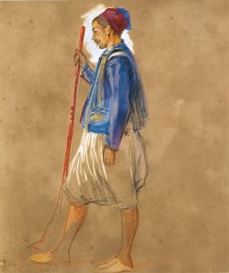 Walton-On-Thames A Study Of A Greek Man