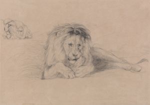 Study of a Lion and Study of a Lioness’ Head