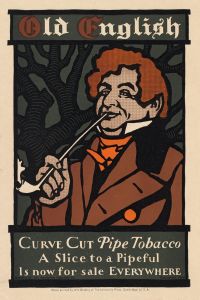 Old English, curve cut pipe tobacco