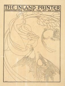 The Inland Printer cover design [Thanksgiving issue, vol. XIV, no. 2, 1894].