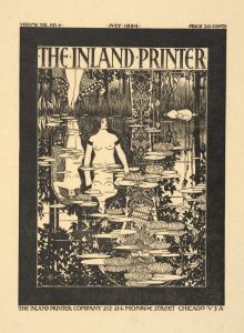 The Inland Printer cover design [July issue, vol. XIII, no. 4, 1894]