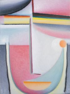 Abstract Head, Symphony in Pink
