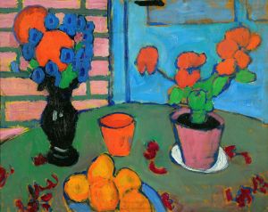 Still-Life With Flowers And Oranges