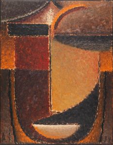 Abstrakter Kopf; Orient – Verhaltene Glut