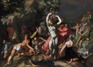 Moses Striking the Rock