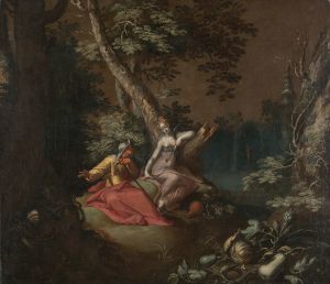 Landscape With Vertumnus And pomona