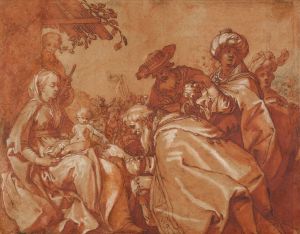 The adoration of the Magi