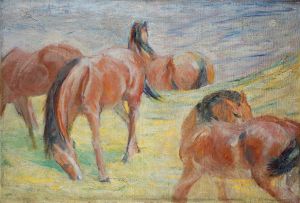 Grazing Horses I
