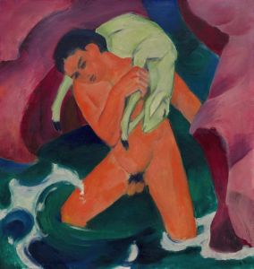 Young Boy with a Lamb; The Good Shepherd