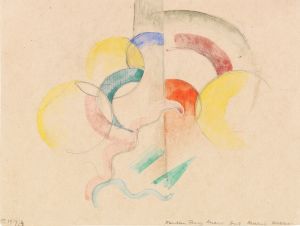 Abstraktes Aquarell I