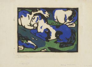 Horses Resting