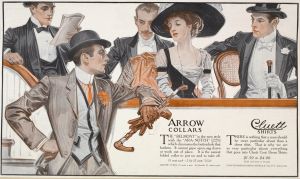 Arrow collars, Cluett shirts