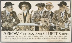 Arrow collars. Cluett shirts