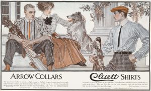 Arrow collars. Cluett shirts