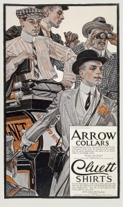 Arrow collars. Cluett shirts