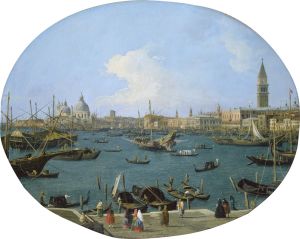 Seen from the Bacino di San Marco in Venice