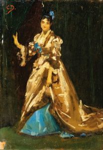 Sketch For The Portrait Of Mrs Feydeau